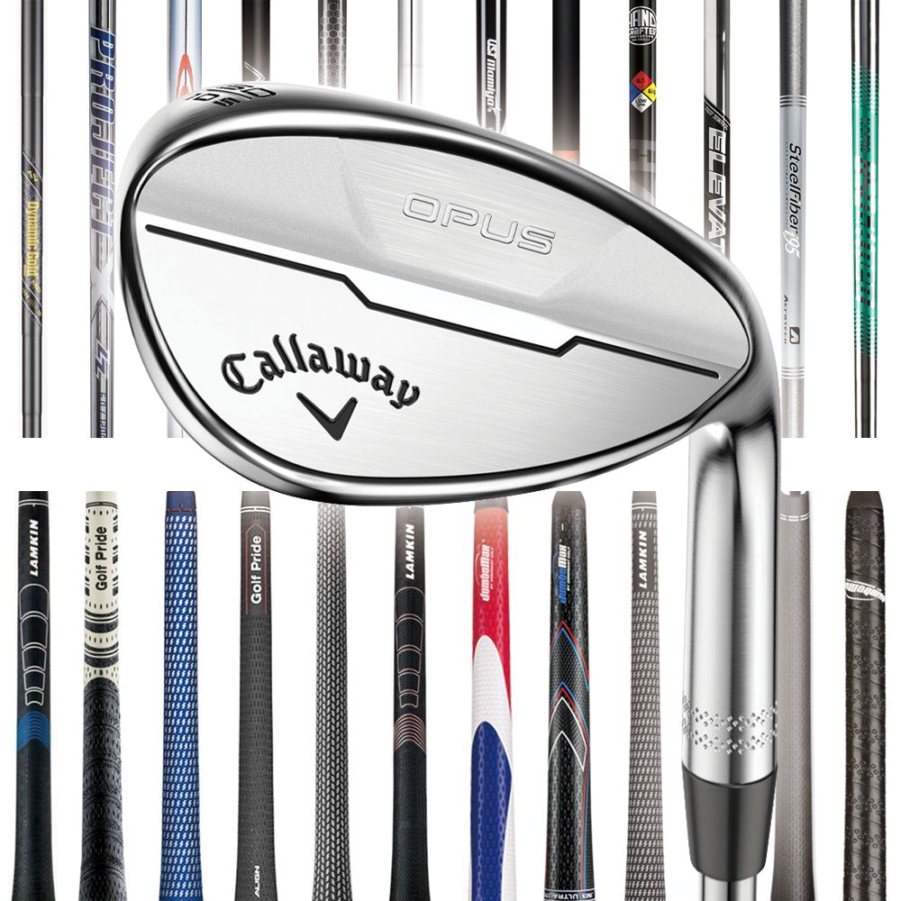 Callaway Opus Brushed Chrome Custom Wedge – Golfio