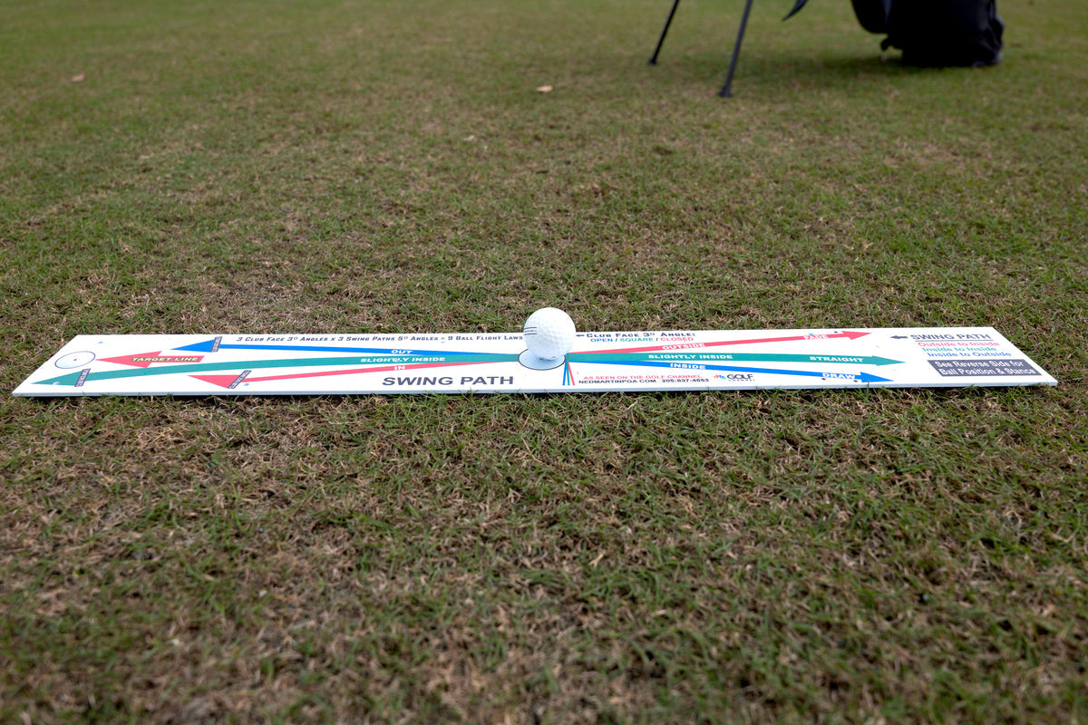 Golf Training Aid Perfect Swing Path Board