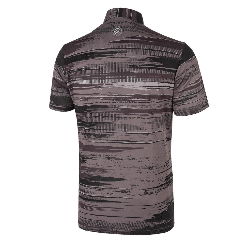 Galvin Green Mathew Ventil8 Plus Golf Polo Black/Sharkskin - SS21 Men
