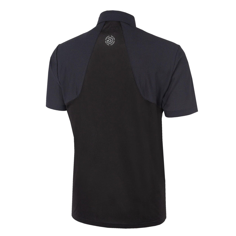 Galvin Green Massimo Ventil8 Plus Golf Polo Black - SS22