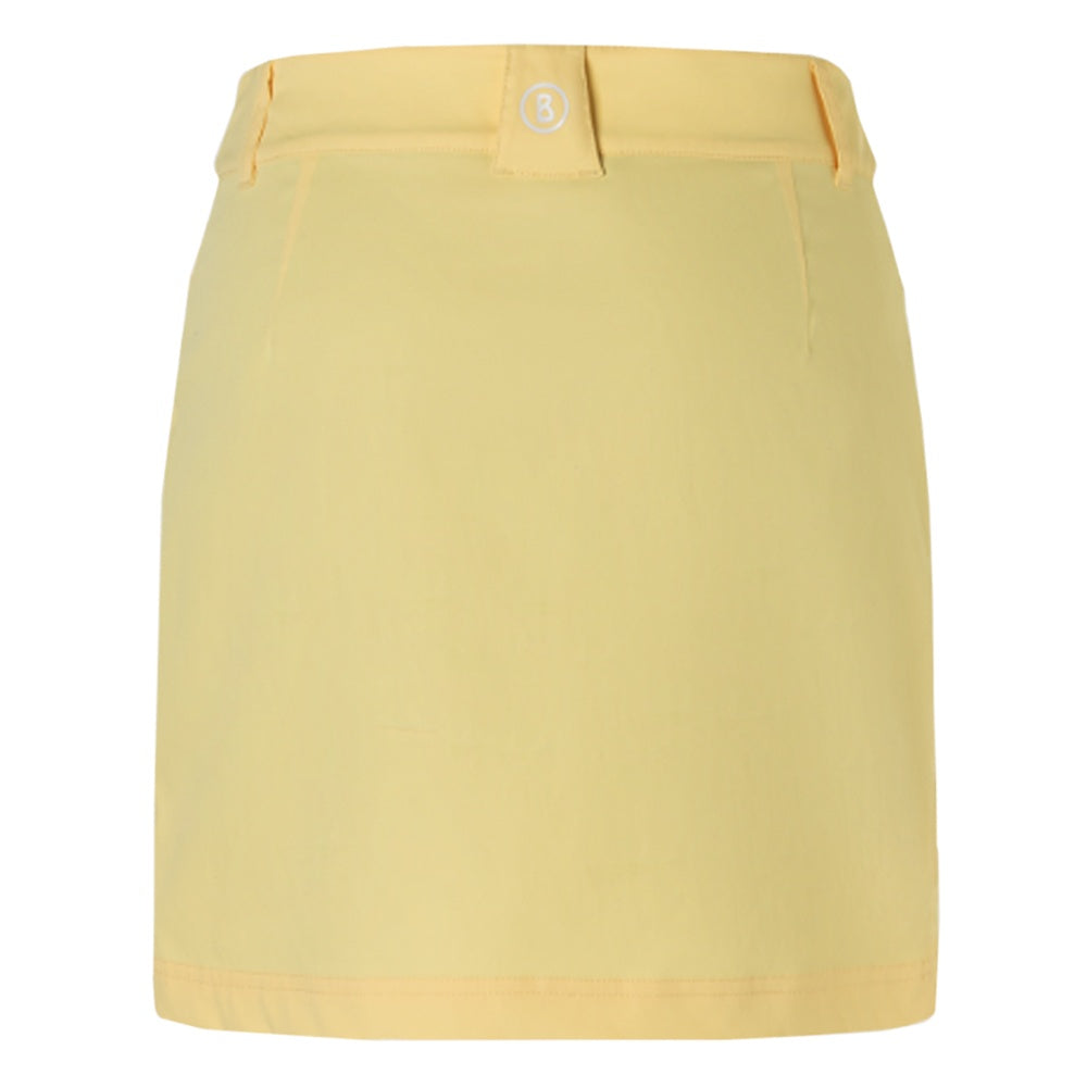 Bogner Brina Golf Skirt Pastel Yellow - SS22 Women – Golfio