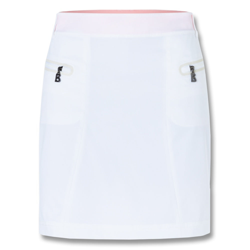 Bogner Brina Golf Skirt White - SS22 Women