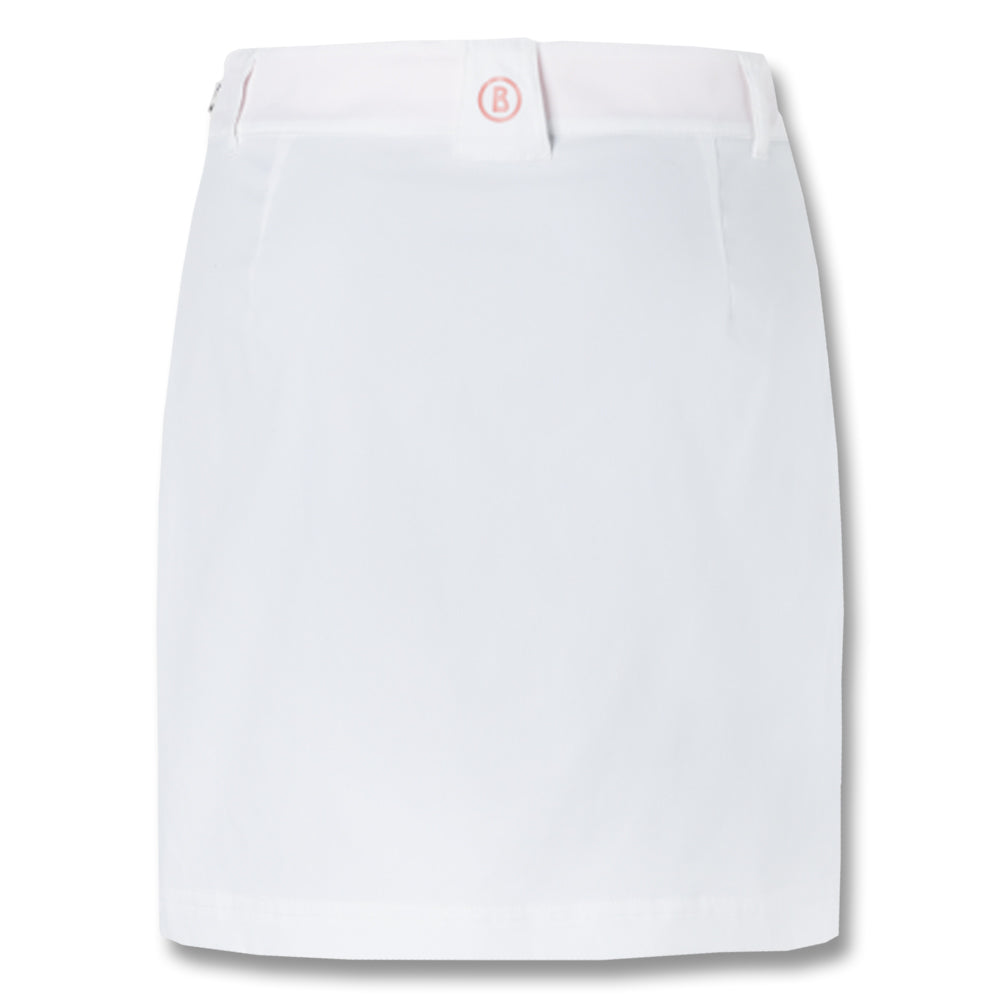 Bogner Brina Golf Skirt White - SS22 Women