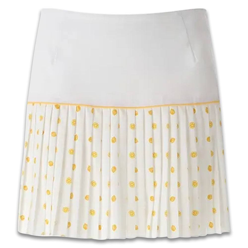 Chervo Jupon Golf Skirt Limoni White - SS22 Women