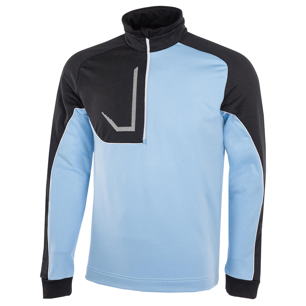 Galvin Green Daxton Golf Pullover Blue Bell/Black/White - SS22