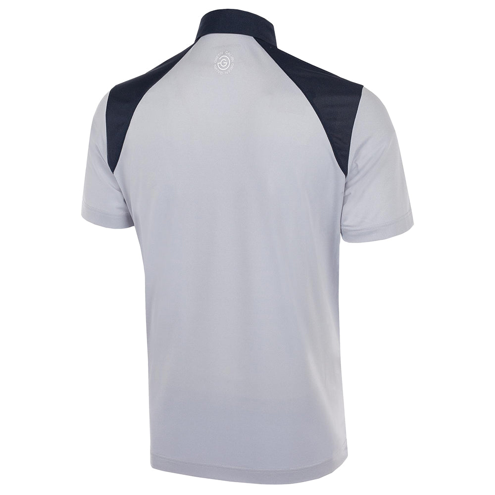 Galvin Green Mapping Ventil8 Plus Golf Polo Cool Gray/Navy/White - FW22