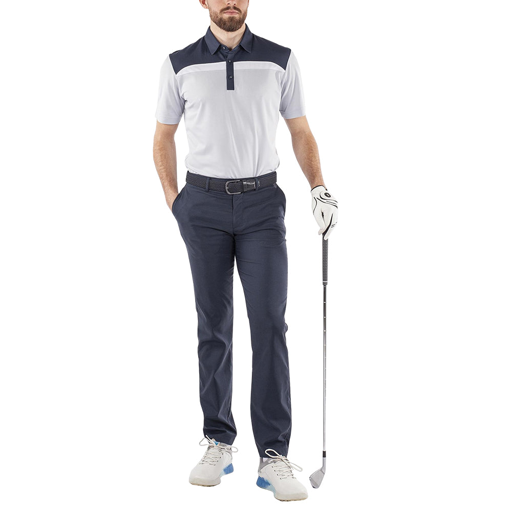 Galvin Green Mapping Ventil8 Plus Golf Polo Cool Gray/Navy/White - FW22