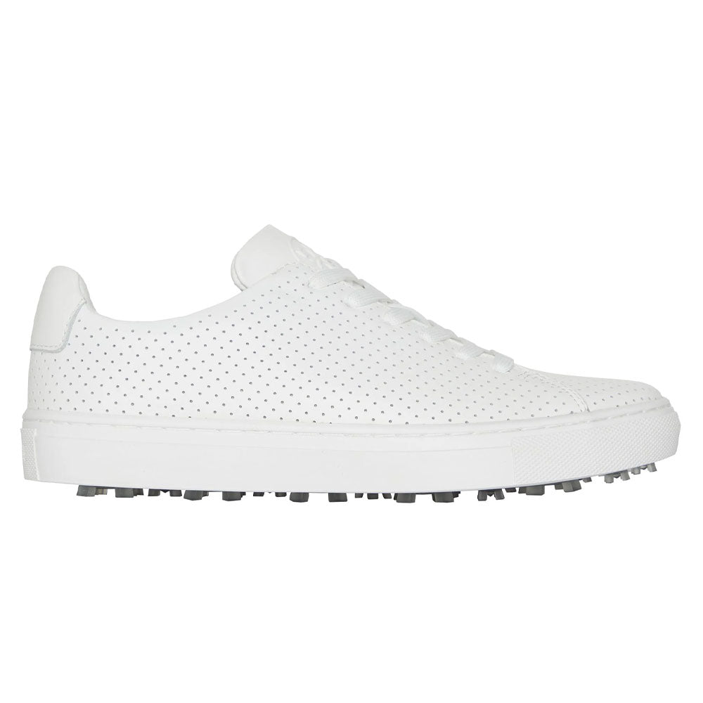 G/FORE Women's Durf Perforated Leather Golf Shoes, Size 7.5, Snow White