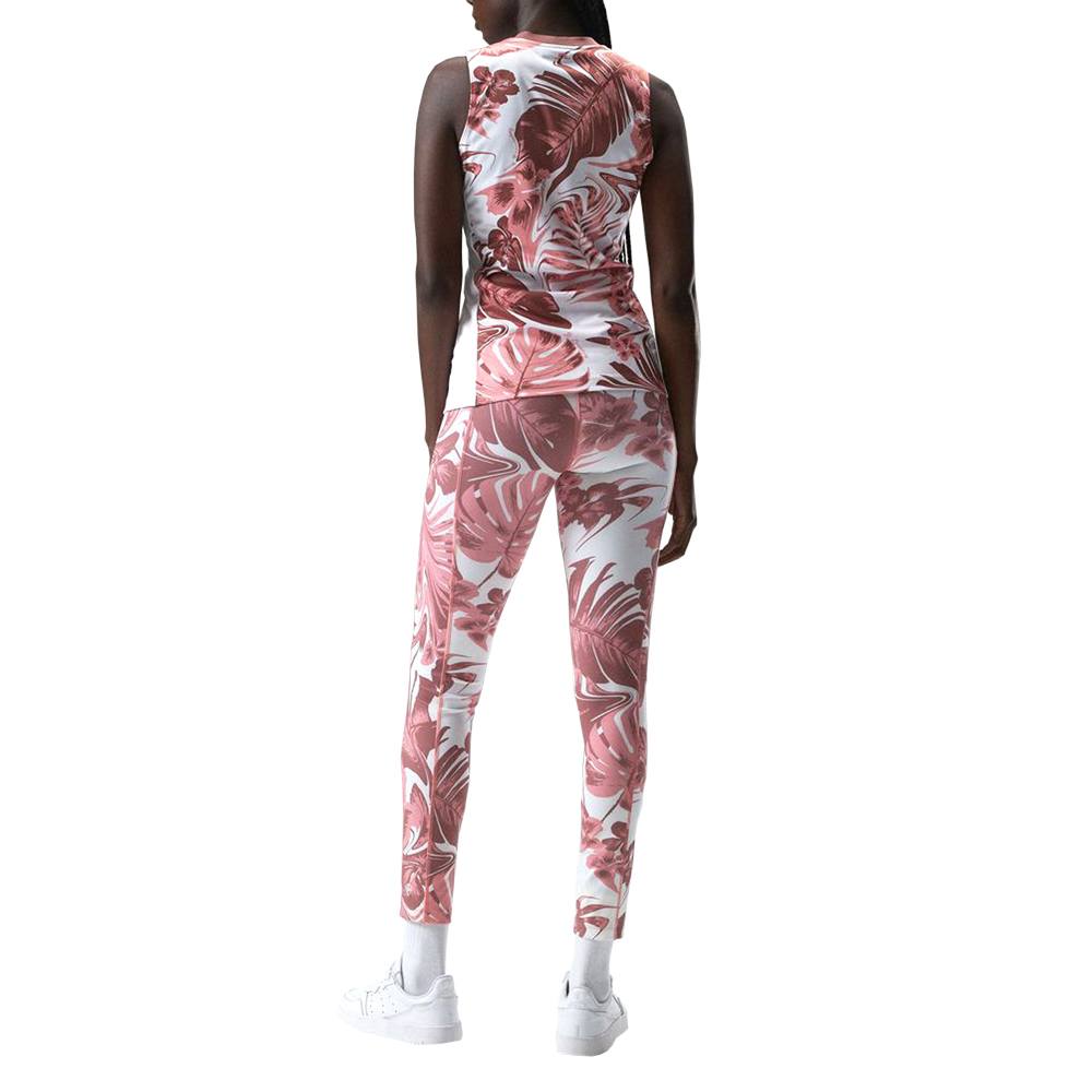 J.Lindeberg Meya Print Sleeveless Golf Top Hibiscus Pink - SS23 Women