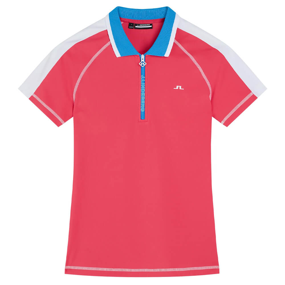 J.Lindeberg Kourtney Golf Pullover Azalea - SS23 Women