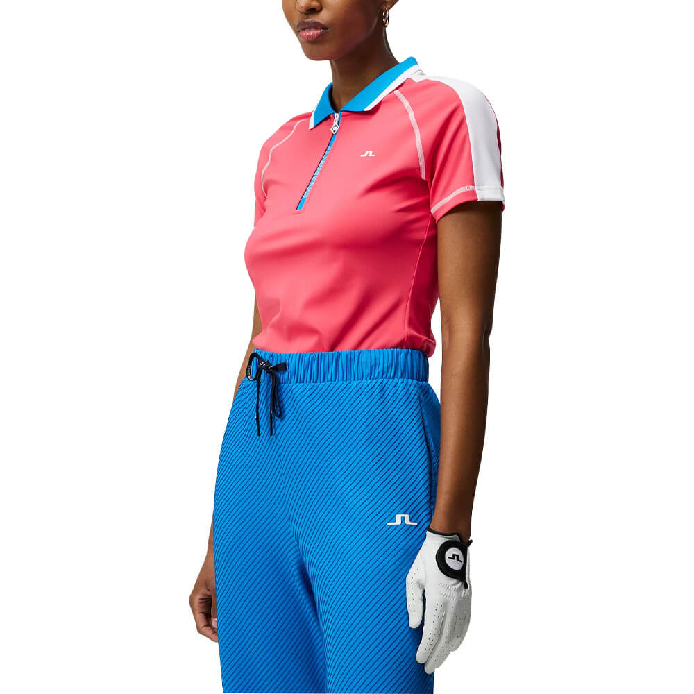 J.Lindeberg Kourtney Golf Pullover Azalea - SS23 Women