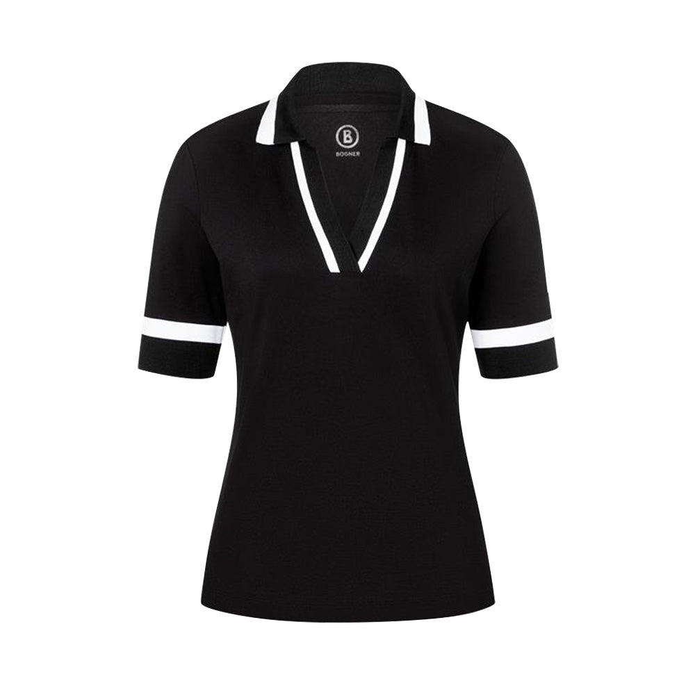 Bogner Elonie Golf Polo Black - SS23 Women