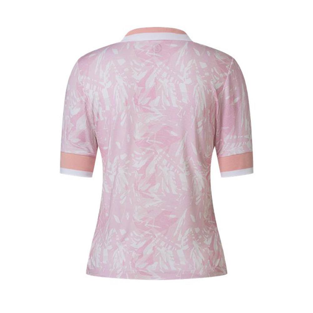 Bogner Elonie Golf Polo Pink/White - SS23 Women