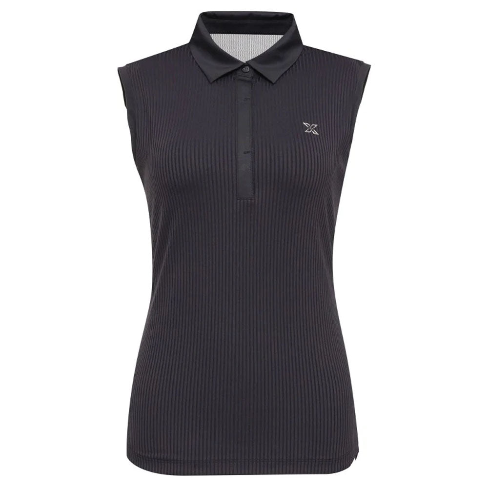 JDX America Emily Golf Polo Black - SS23 Women