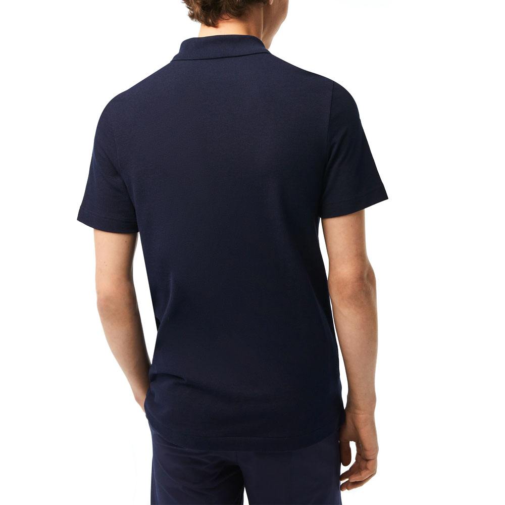 Lacoste Sport Organic Cotton Pique Golf Polo Navy - SS23 Men