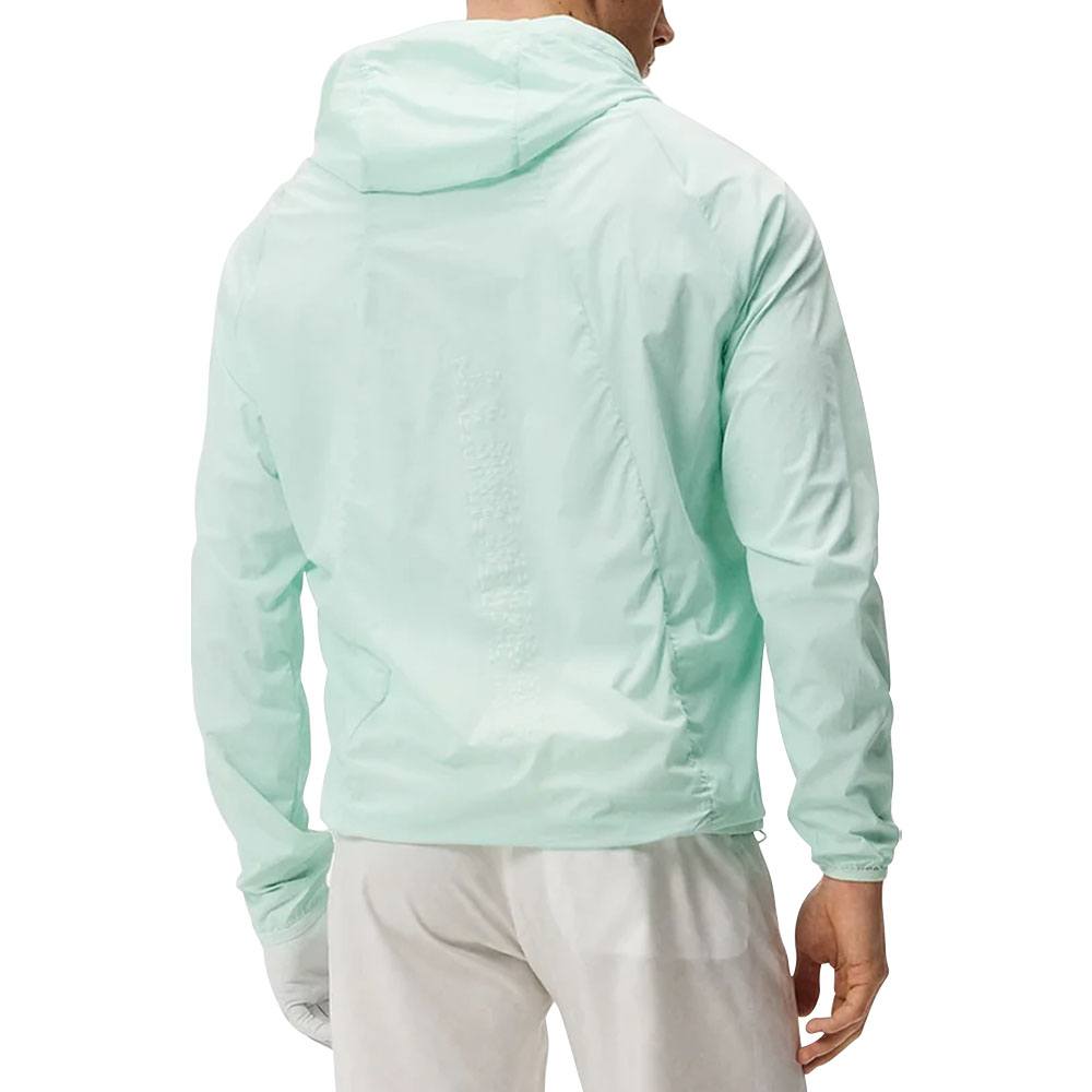 J.Lindeberg Arron Stretch Wind Hoodie Golf Jacket Honeydew - SS23