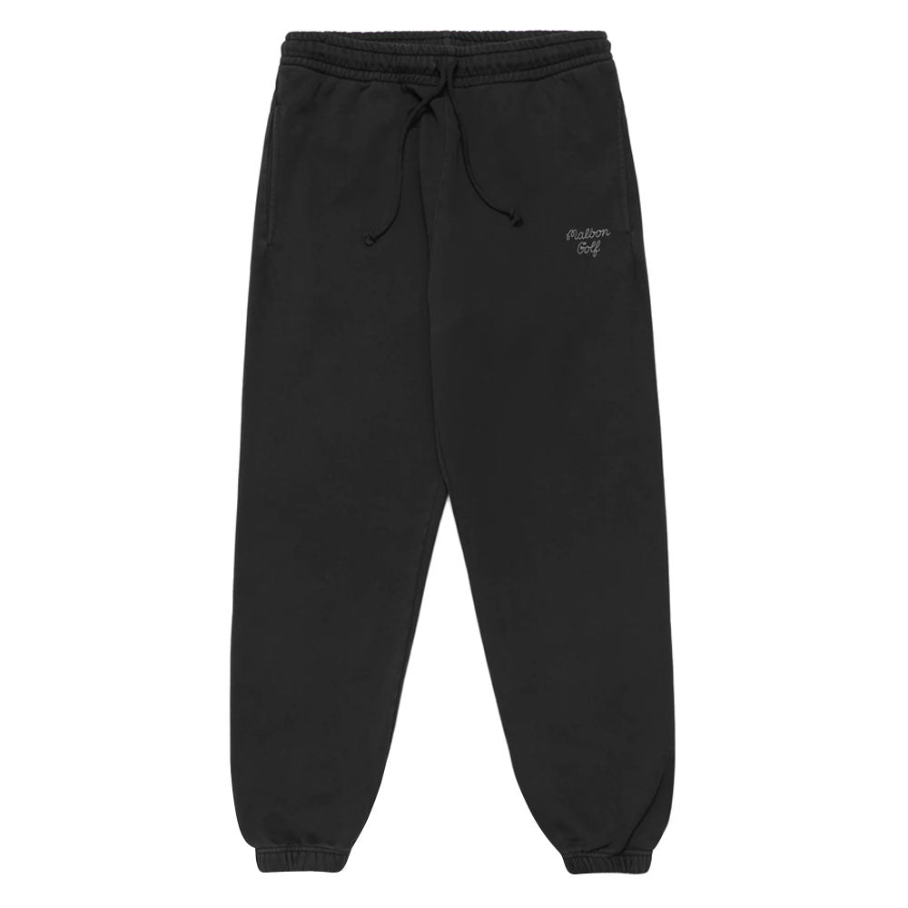 Malbon Script Golf Sweatpants Black