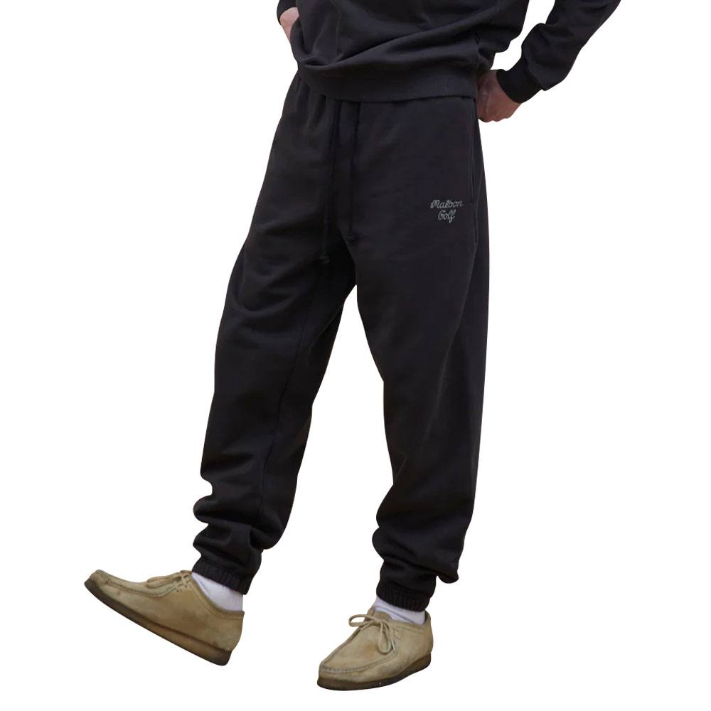 Malbon Script Golf Sweatpants Black