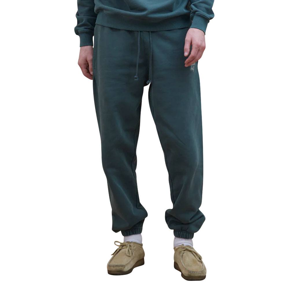 Malbon Script Golf Sweatpants Hunter Green