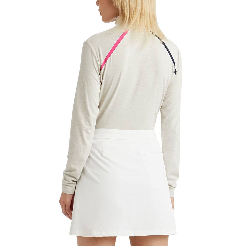 Gfore Colour Block Luxe Staple Quarter Zip Golf Pullover 2024 Women