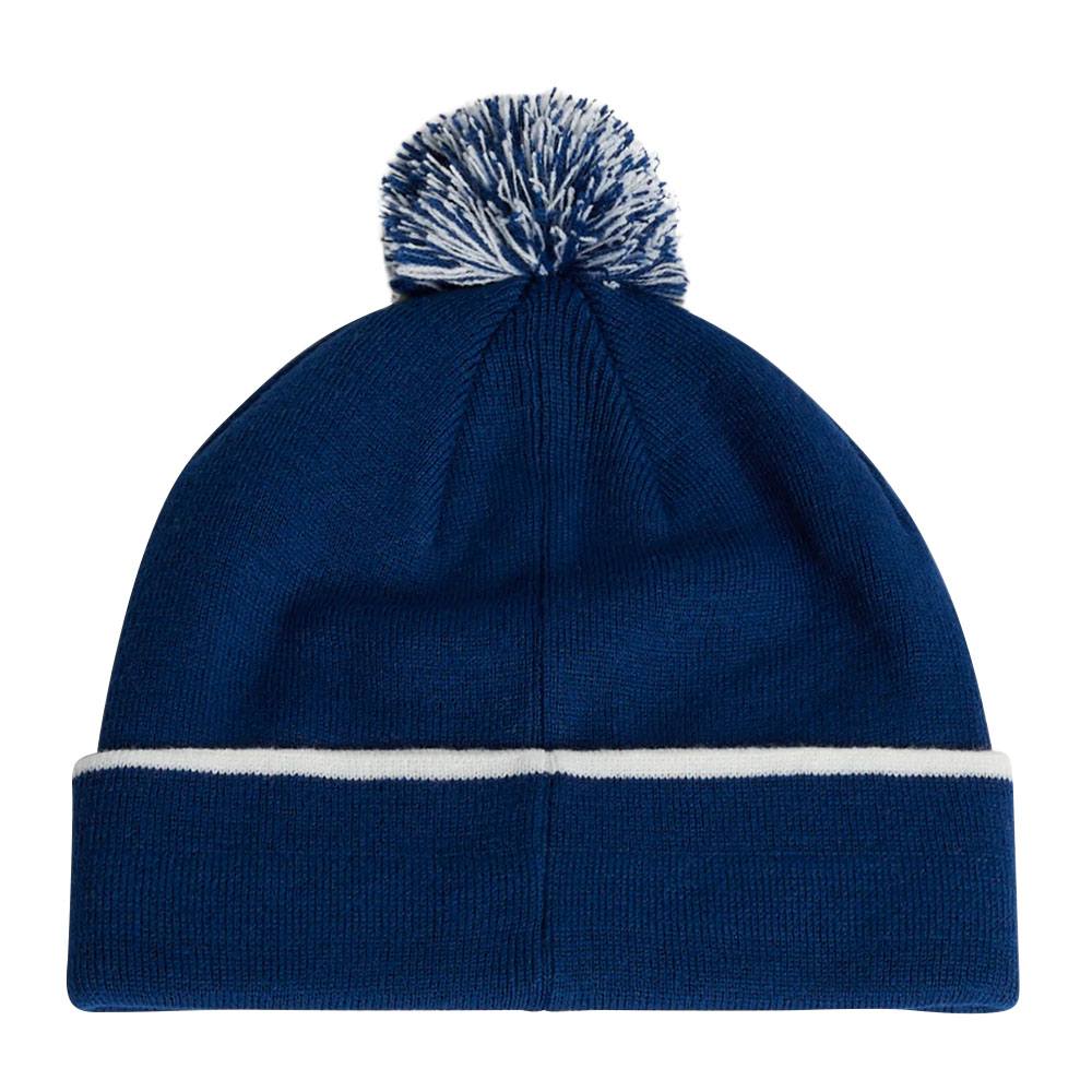 J.Lindeberg Stripe Golf Beanie Esate Blue - FW23