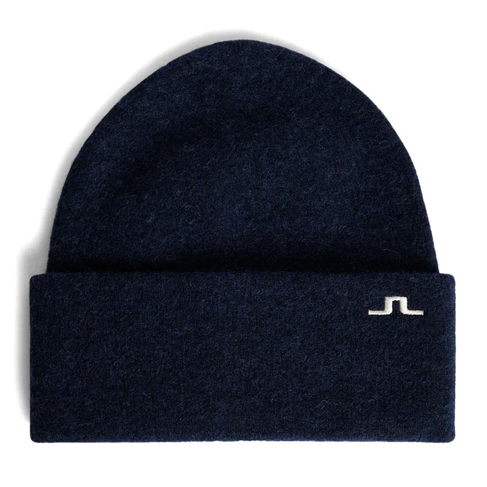 J.Lindeberg Kadie Alpaca Mix Golf Beanie JL Navy Melange - FW23