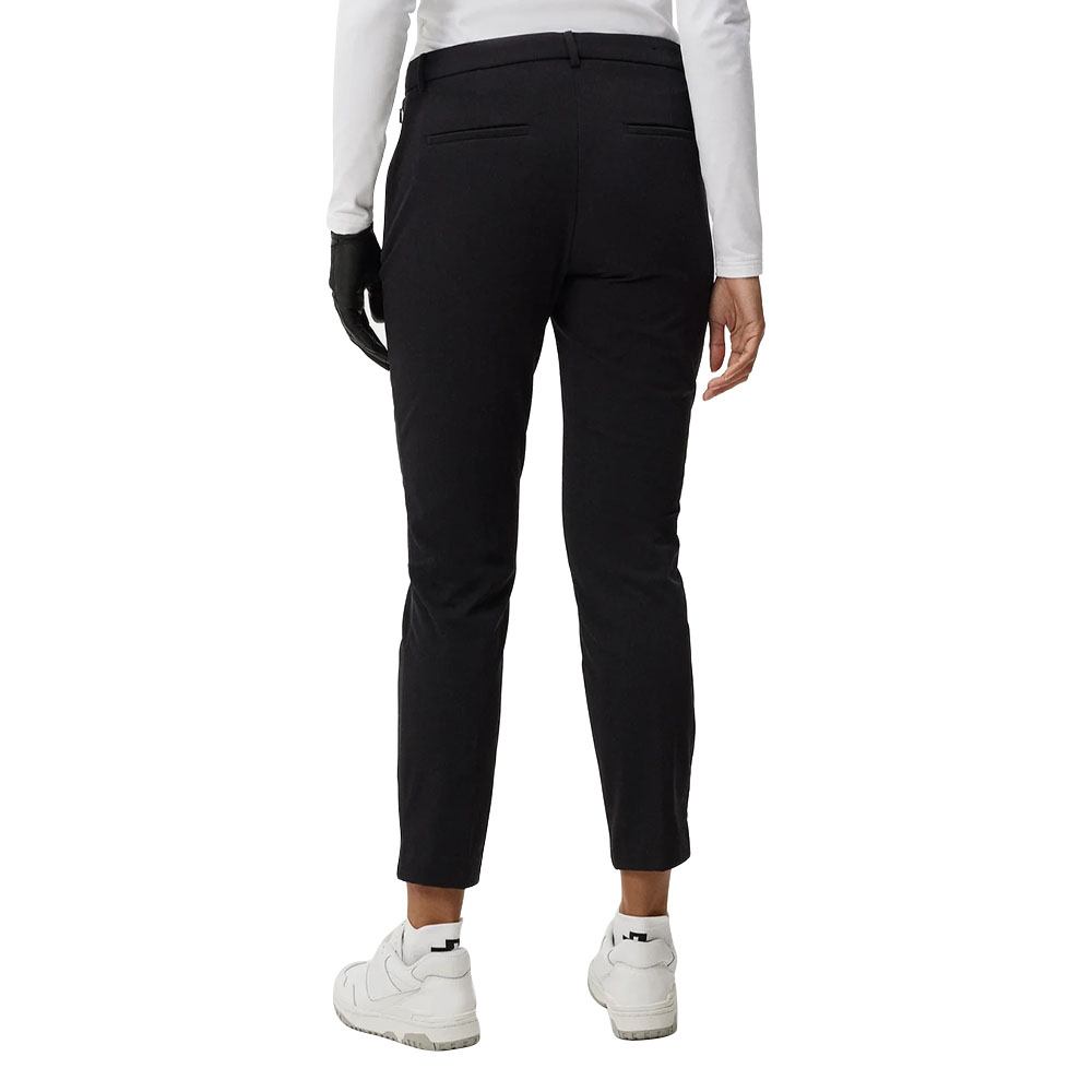 J.Lindeberg Lei Fleece Twill Golf Pants Black - FW23 Women