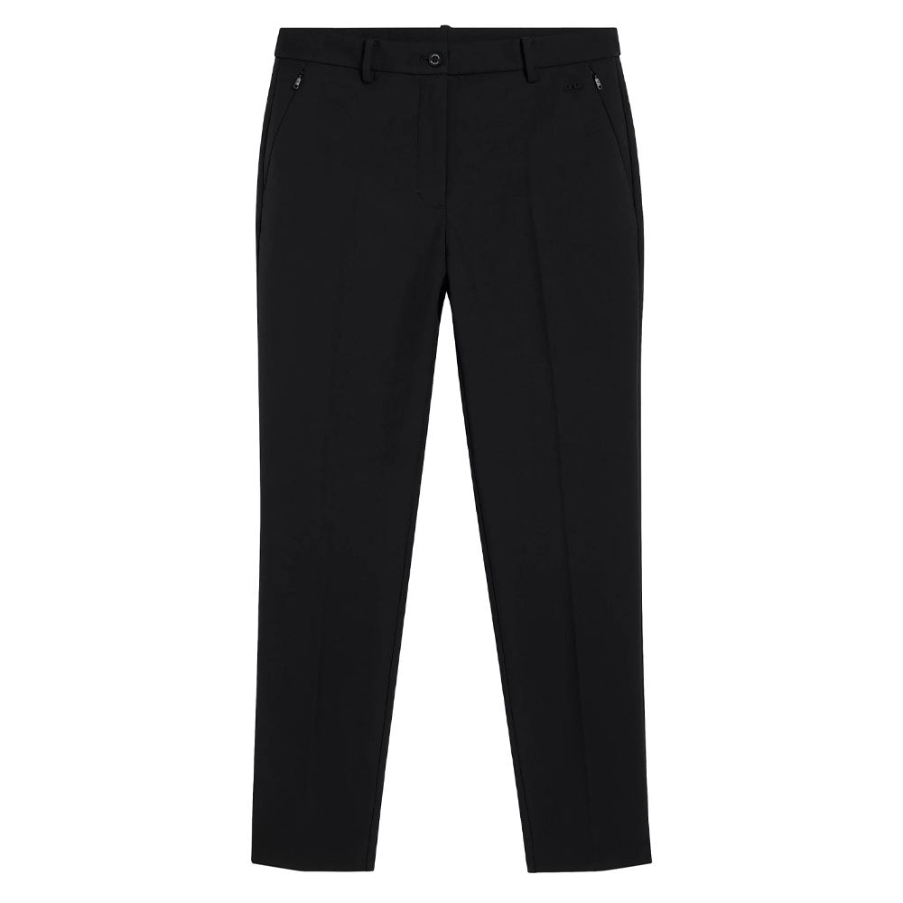 J.Lindeberg Lei Bonded Fleece Golf Pants Black - FW23 Women