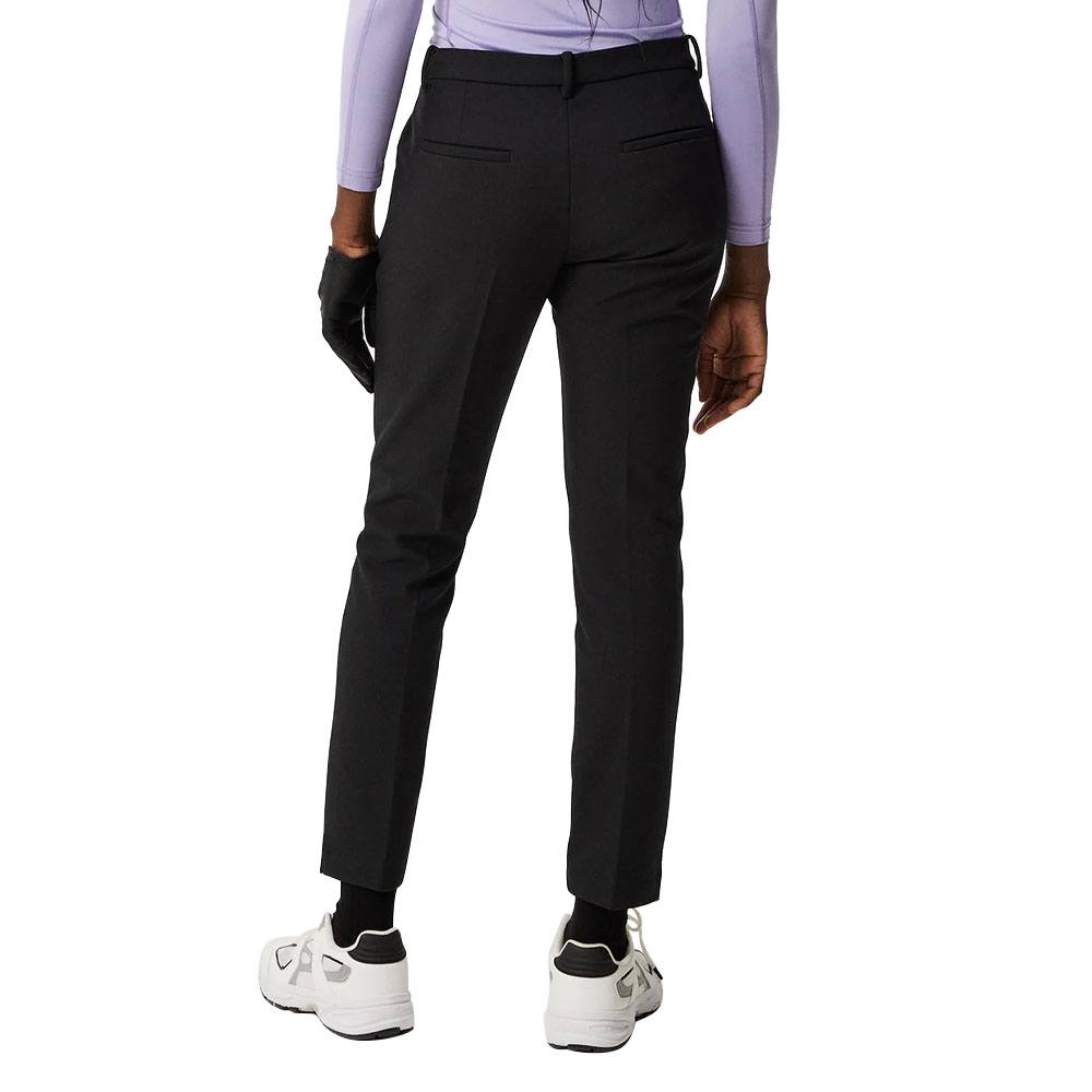 J.Lindeberg Lei Bonded Fleece Golf Pants Black - FW23 Women