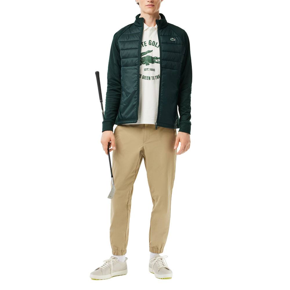 Lacoste Protective Windbreaker Golf Jacket Green - FW23 Men