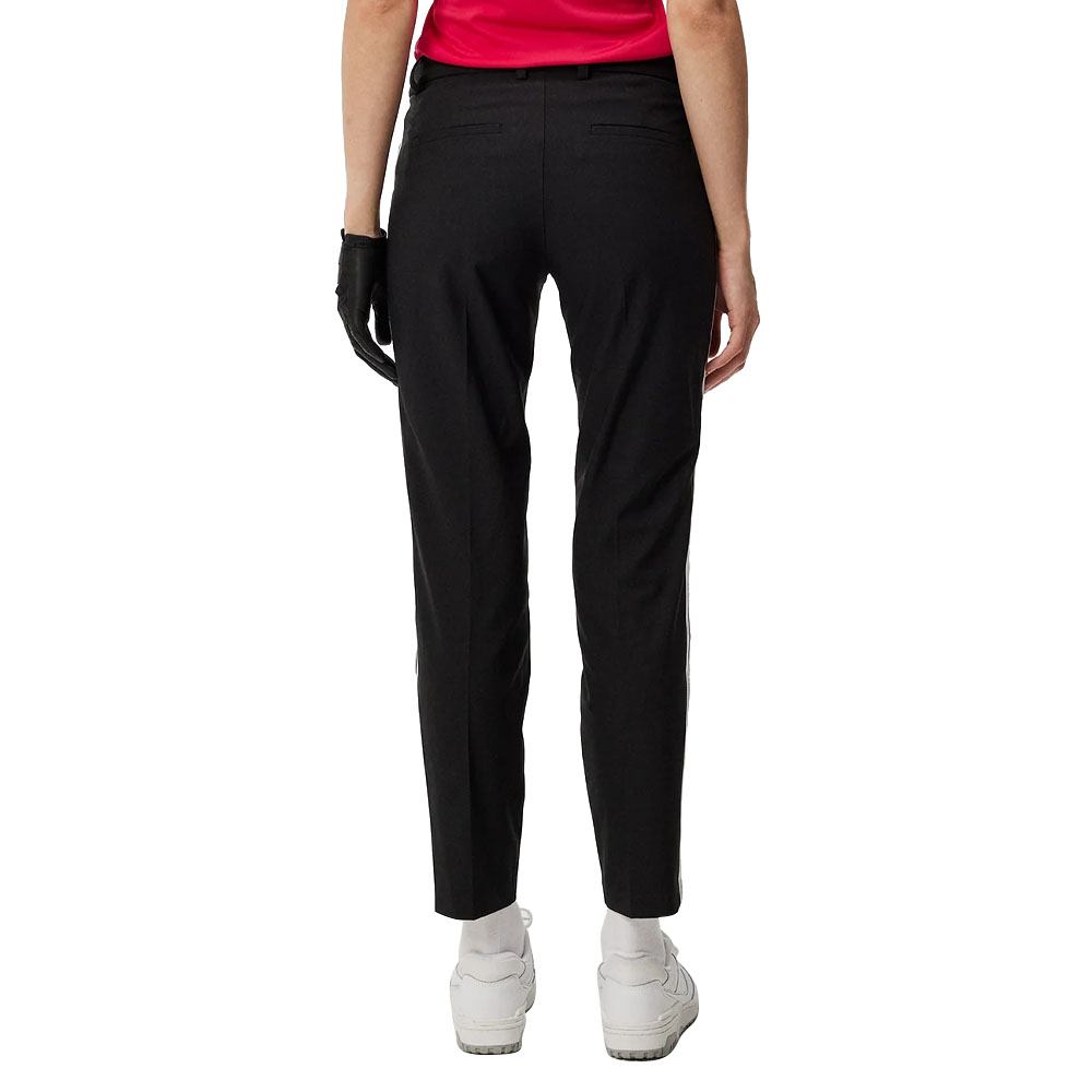 J.Lindeberg Meghan Side Stripe Golf Pants Black - SS24 Women