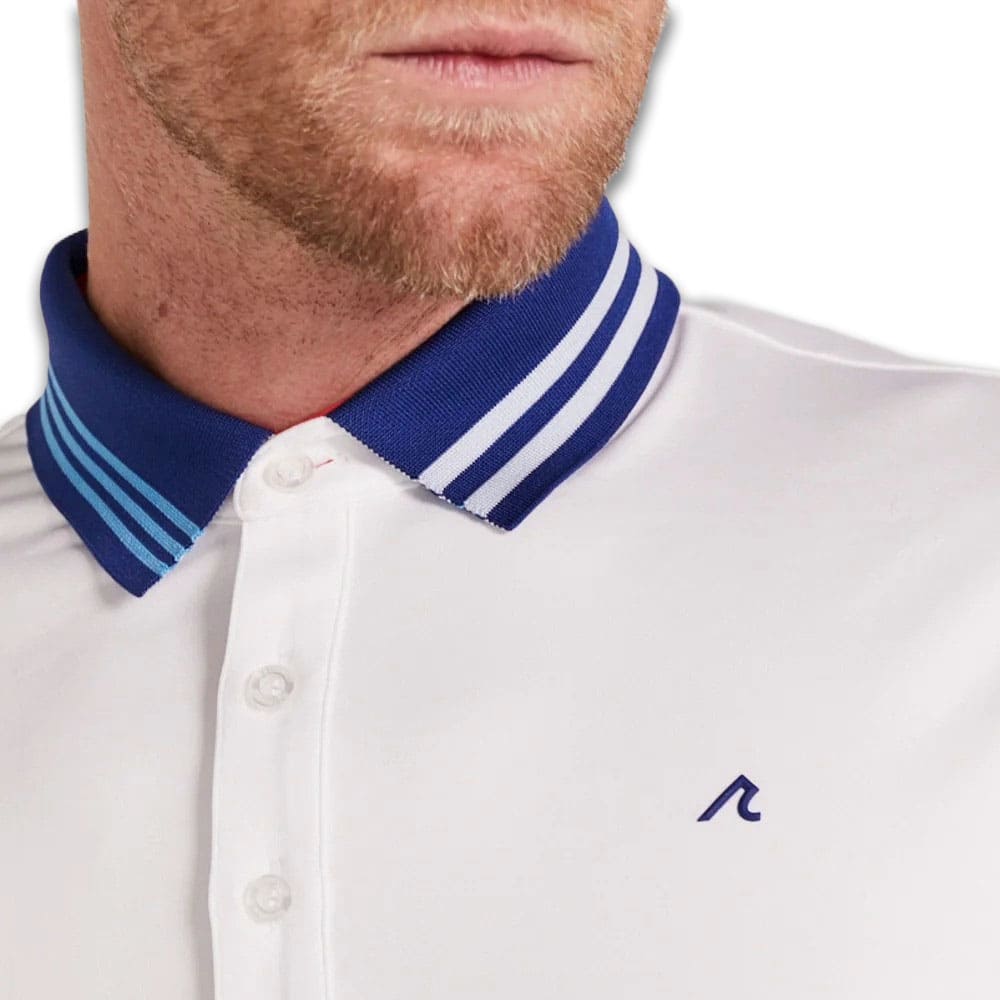 Redvanly Harley Golf Polo Bright White - SS24 Men