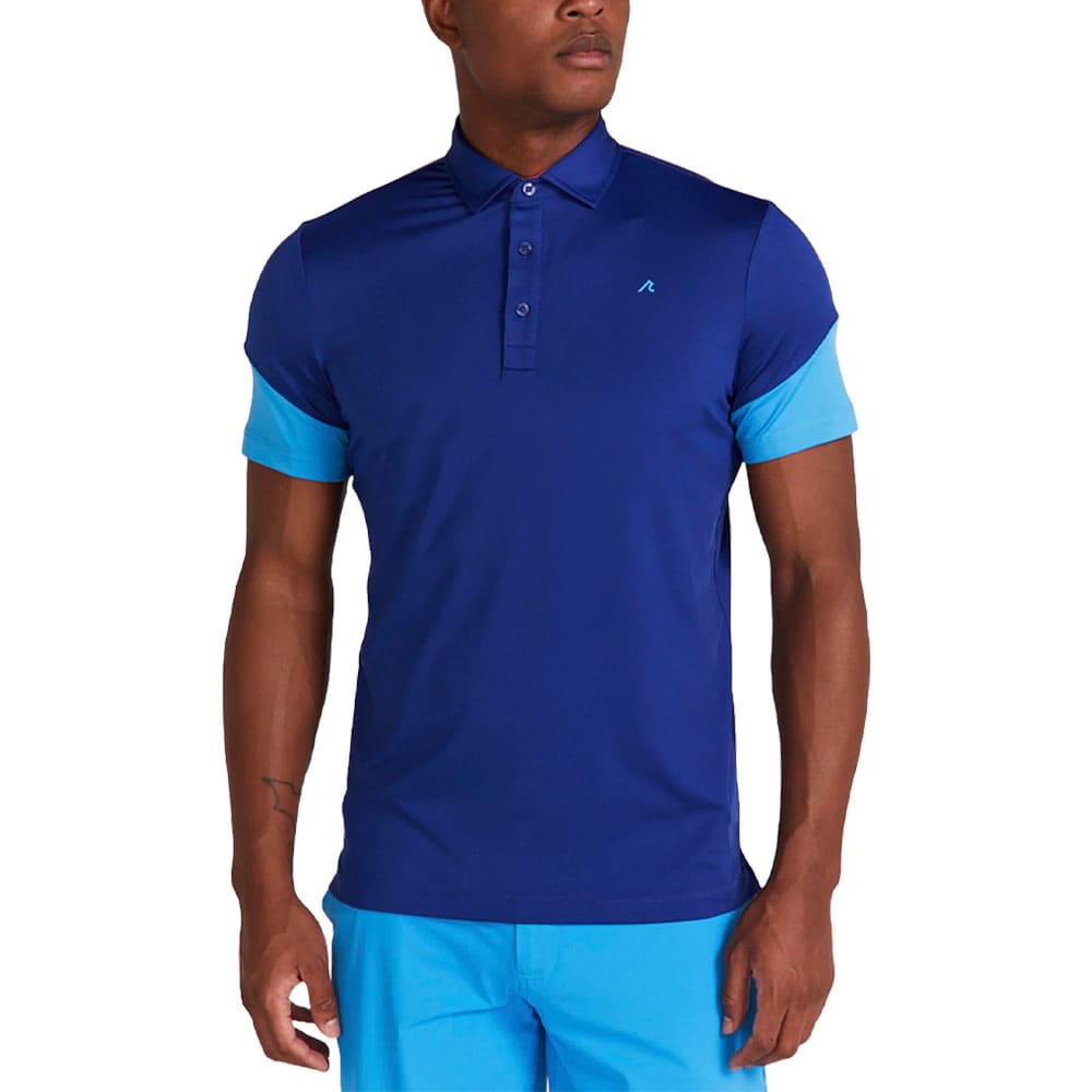 Redvanly Riley Golf Polo Mazarine Blue - SS24 Men