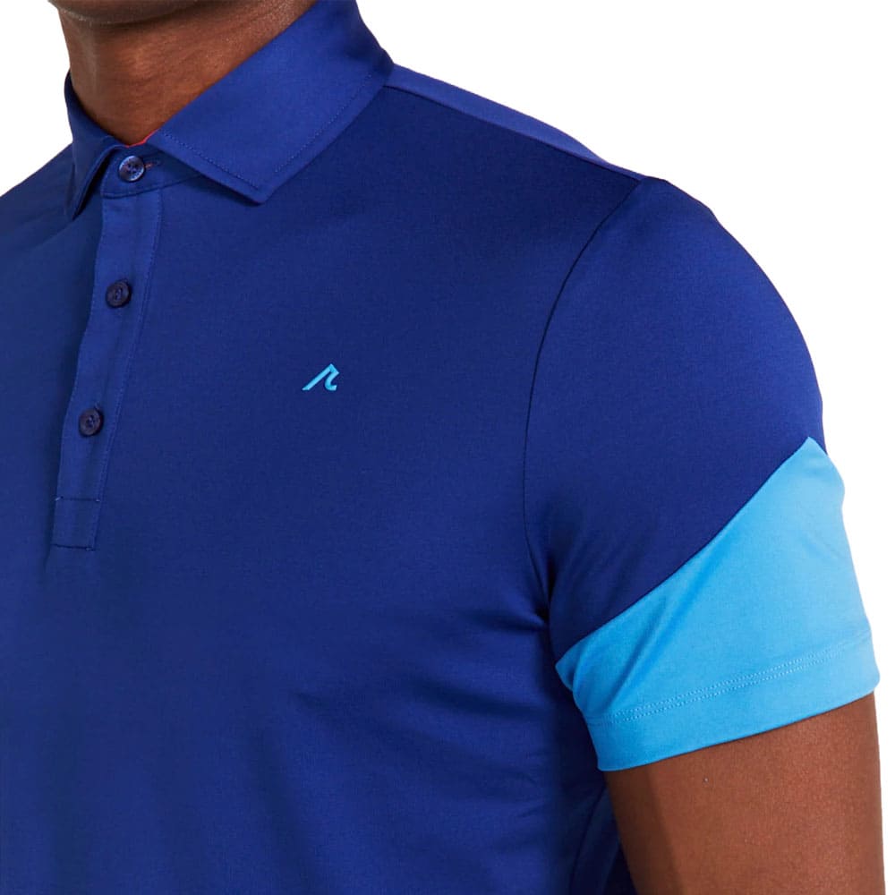 Redvanly Riley Golf Polo Mazarine Blue - SS24 Men