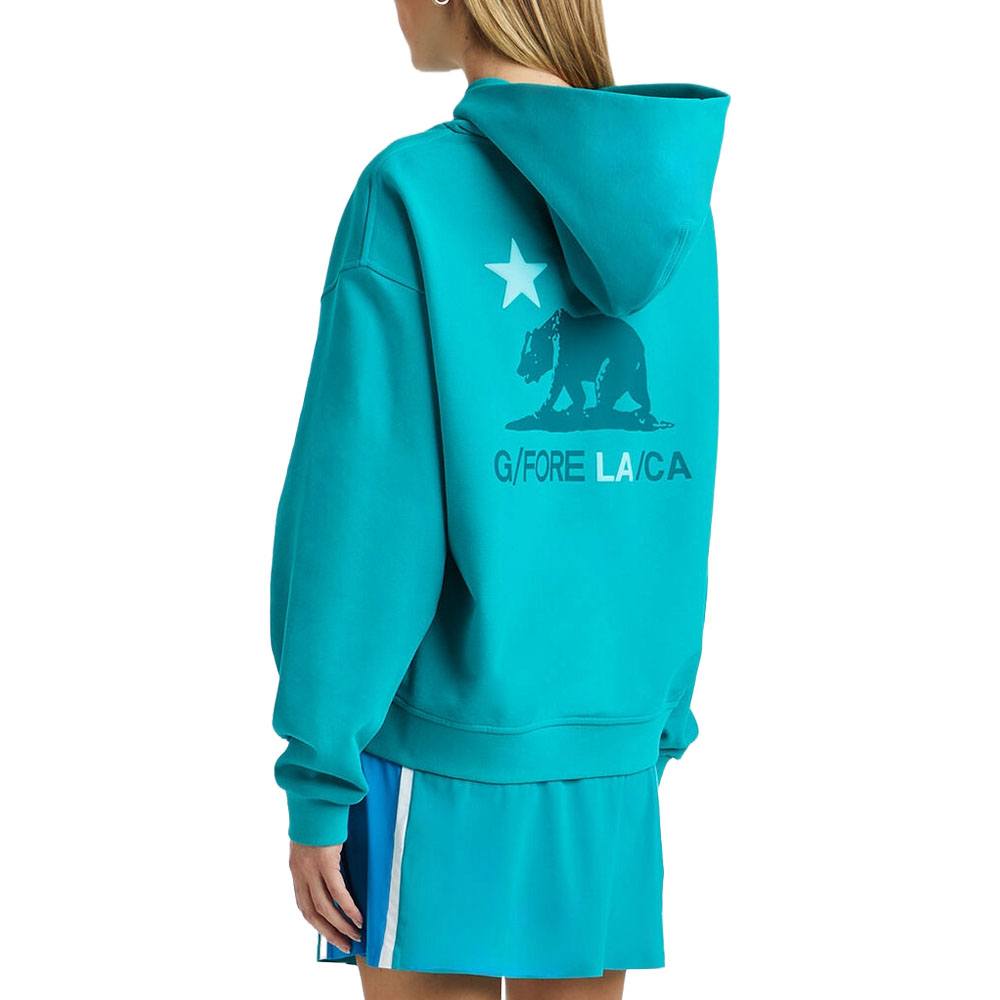 Gfore LA Oversized French Terry Hoodie Golf Jacket 2024 Women