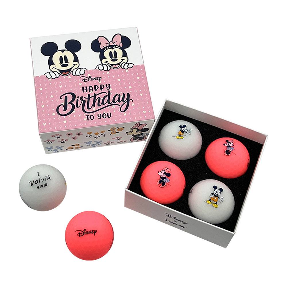 Volvik Disney Friends 4-Balls Pack Golf Balls 2024