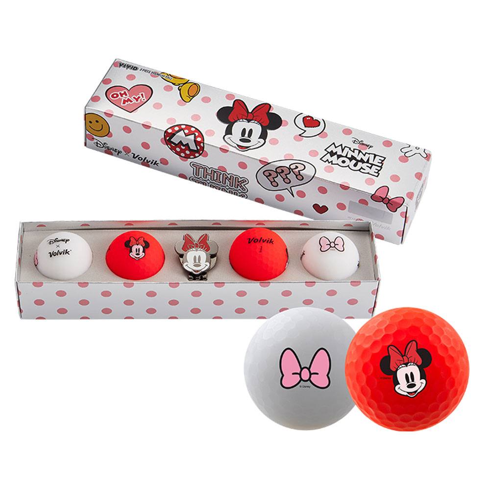 Volvik Disney Friends Gift Set 4-Balls w/Ball Marker 2024