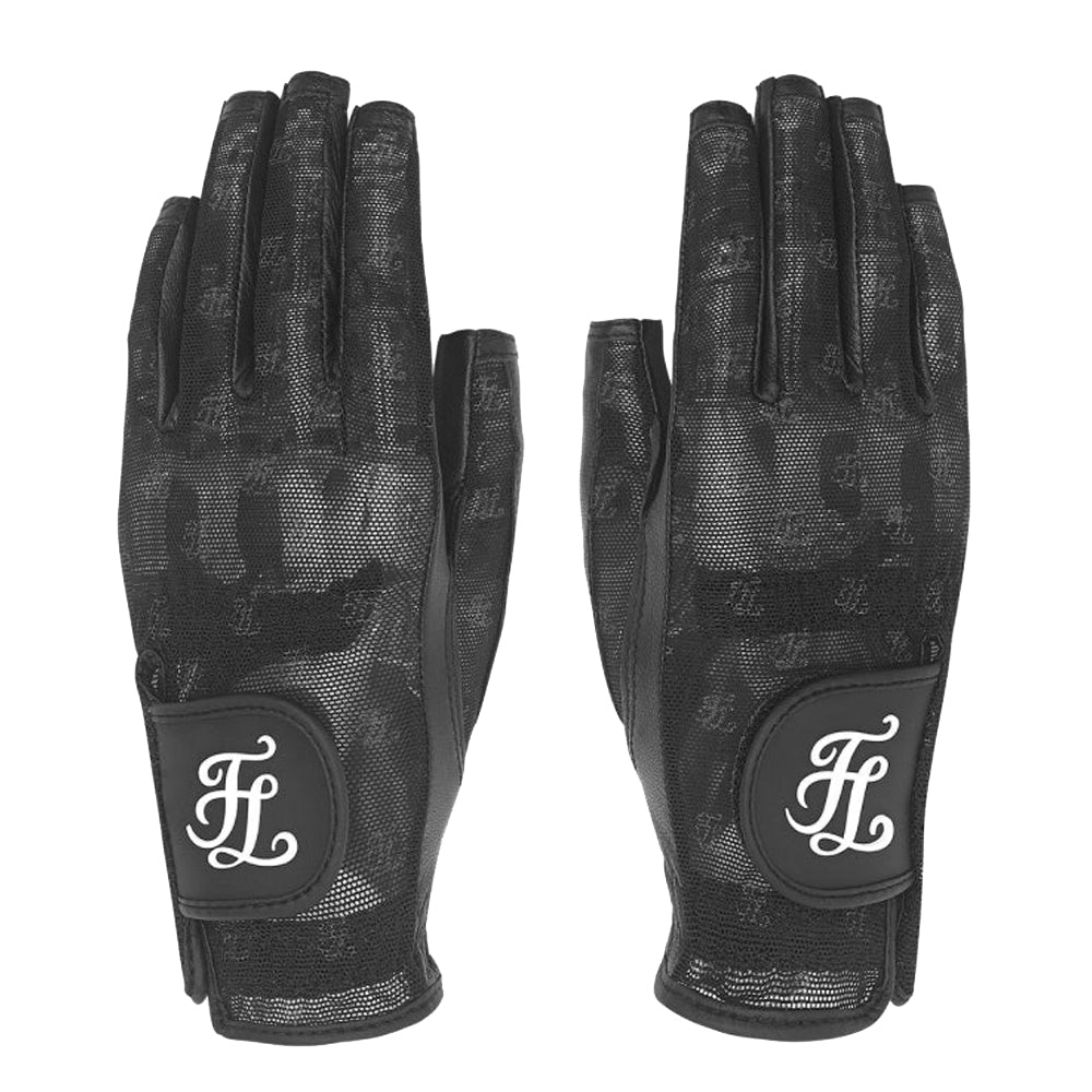 Fairliar Sheepskin Golf Glove Black - SS24 Women