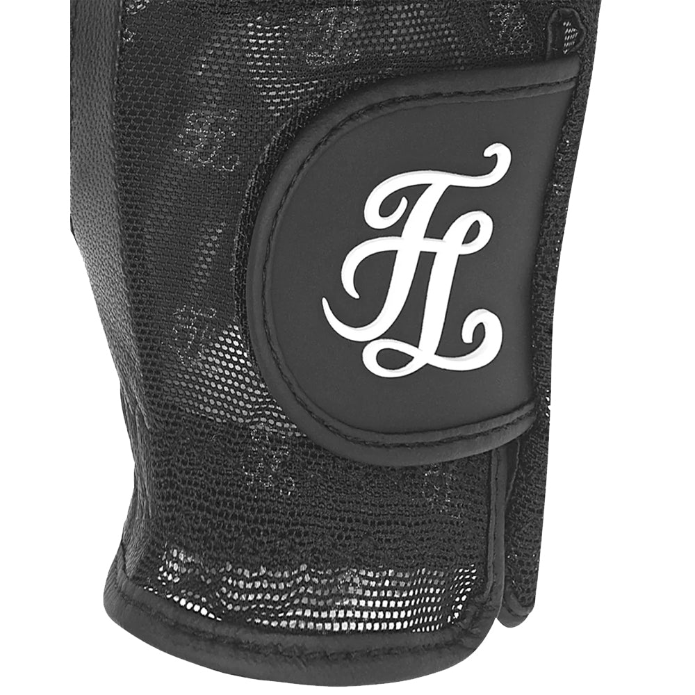 Fairliar Sheepskin Golf Glove Black - SS24 Women