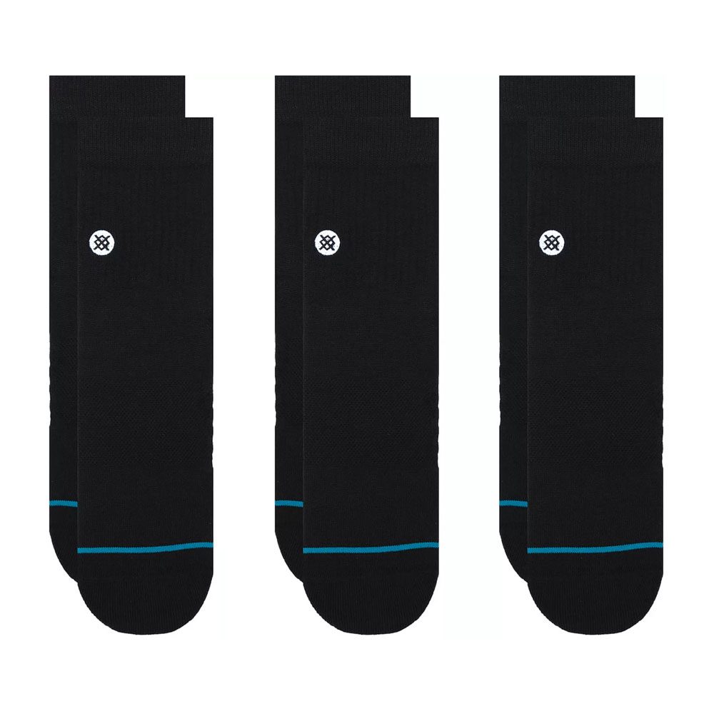 Stance Icon Quarter 3 Pack Golf Socks 2024