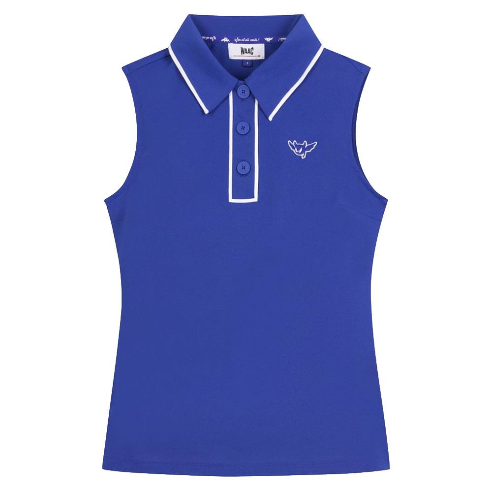 WAAC Tipping Sleeveless Pique Golf Polo 2024 Women