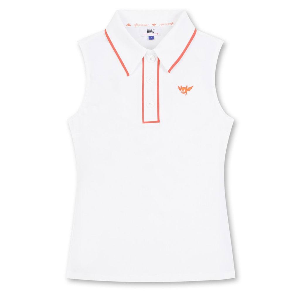 WAAC Tipping Sleeveless Pique Golf Polo 2024 Women