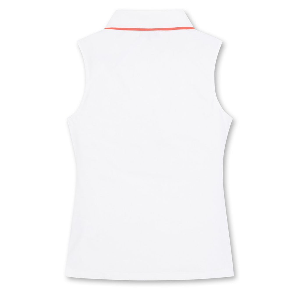 WAAC Tipping Sleeveless Pique Golf Polo 2024 Women