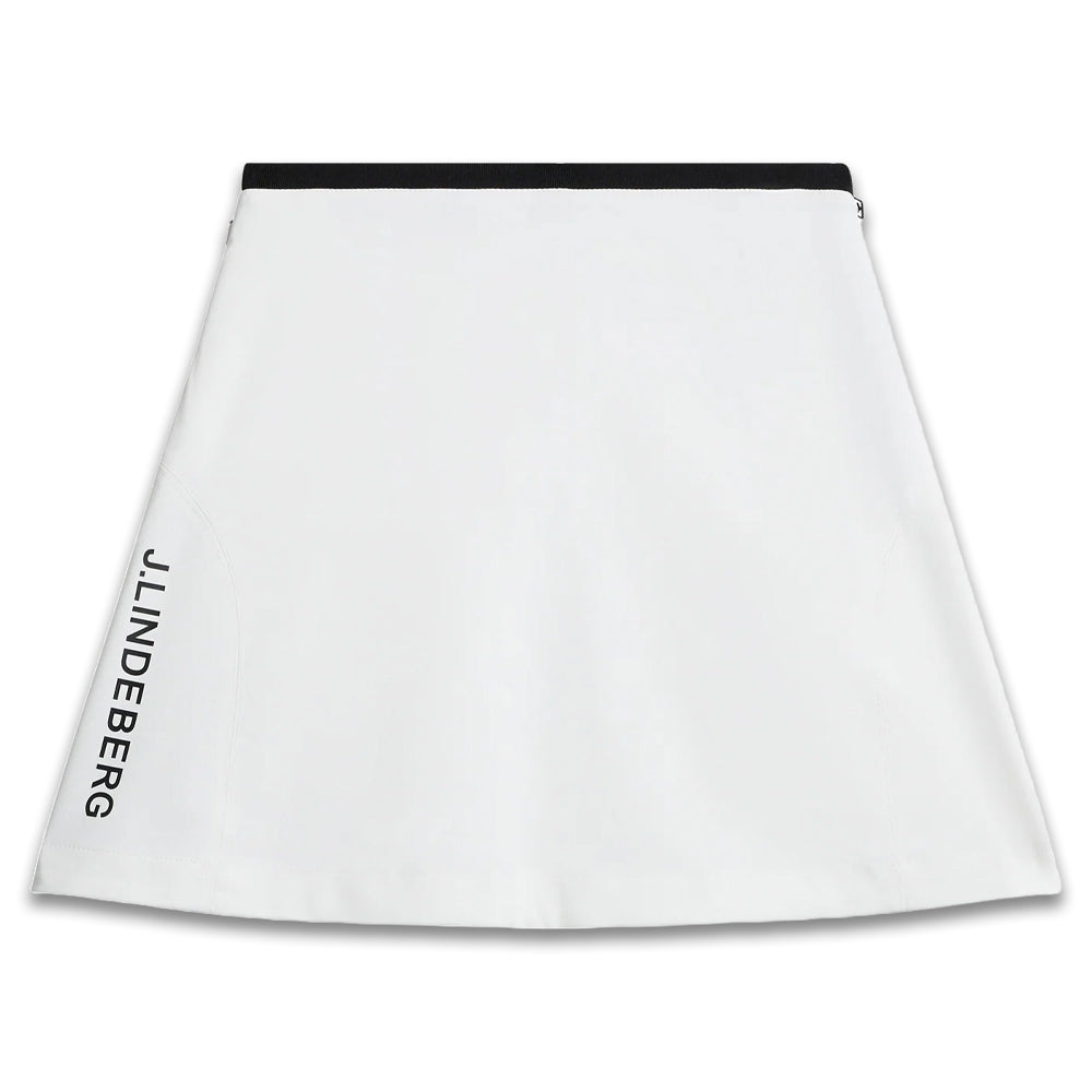 J.Lindeberg Themba Golf Skirt White - SS24 Women