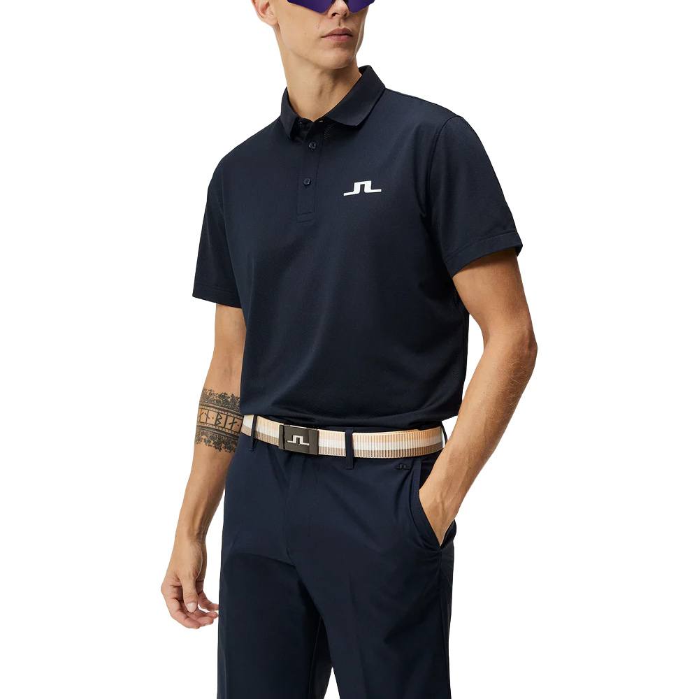 J.Lindeberg Bridge Regular Fit Golf Polo JL Navy - SS24