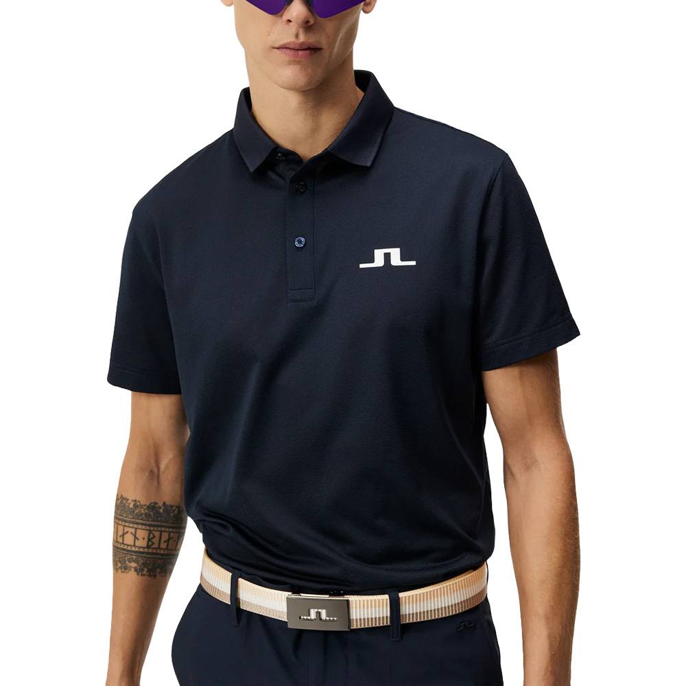 J.Lindeberg Bridge Regular Fit Golf Polo JL Navy - SS24