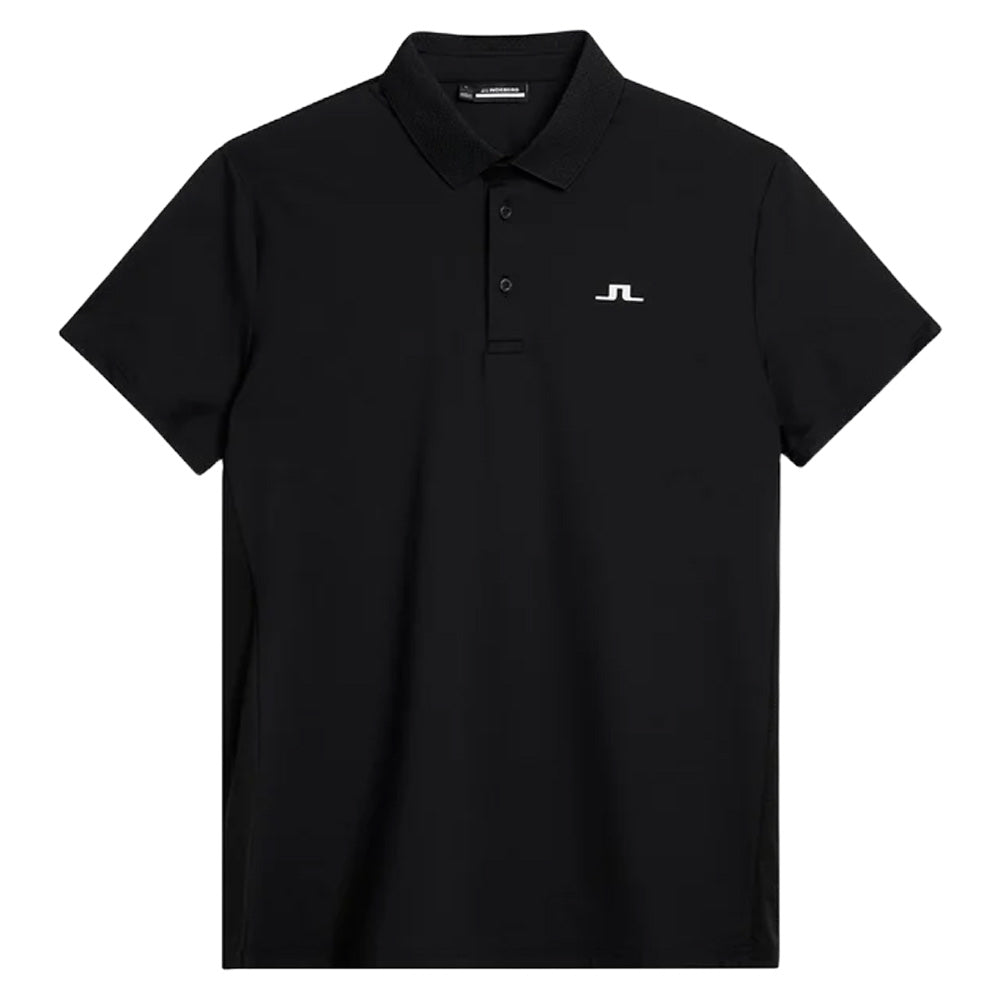 J.Lindeberg Duff Regular Golf Polo Black - 24