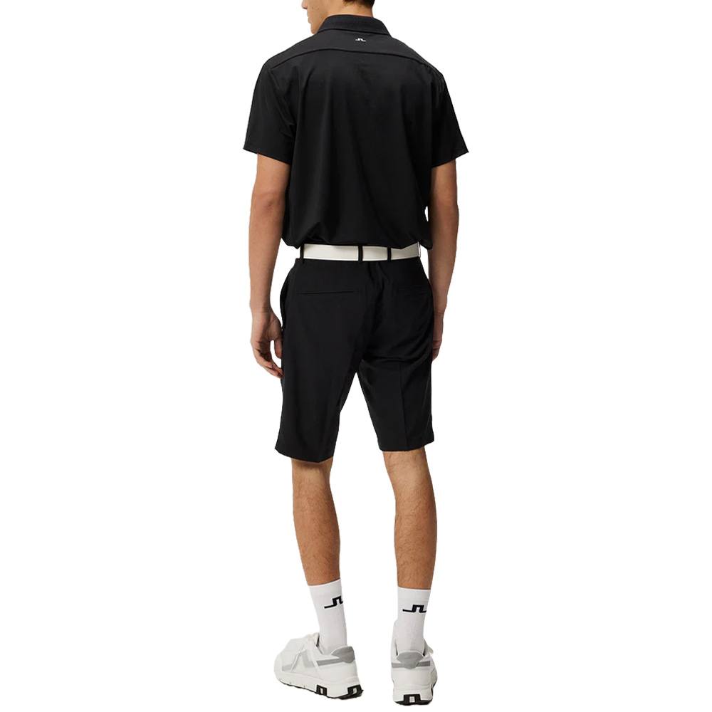 J.Lindeberg Duff Regular Golf Polo Black - 24