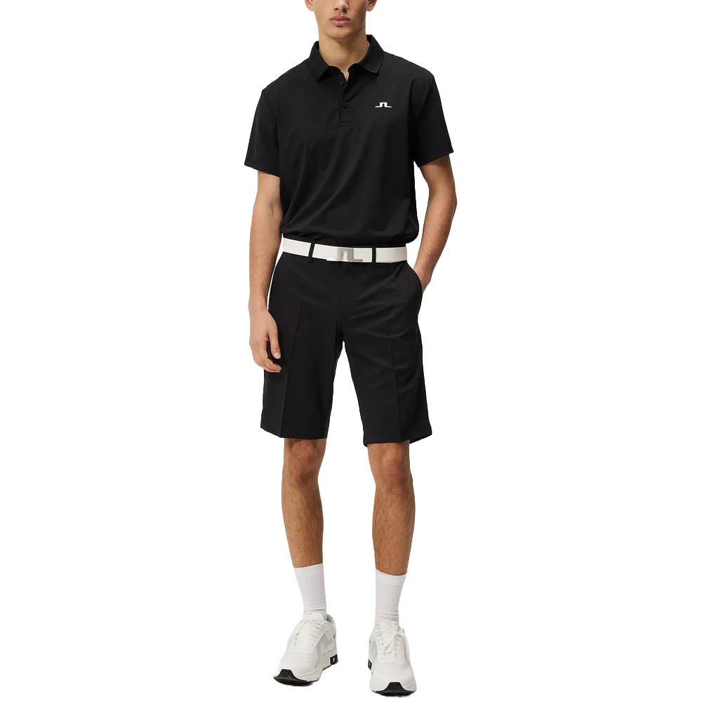 J.Lindeberg Duff Regular Golf Polo Black - 24