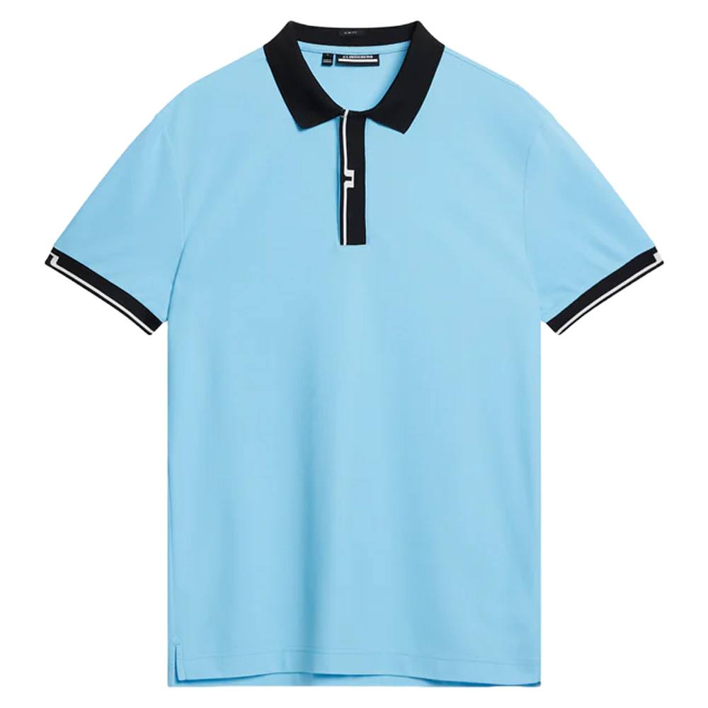 J.Lindeberg Bay Slim Golf Polo Baltic Sea - 24